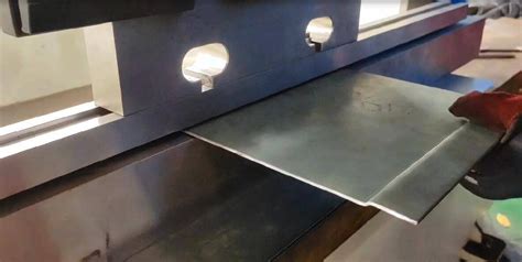 sheet metal joggle|forming sheet metal by hand.